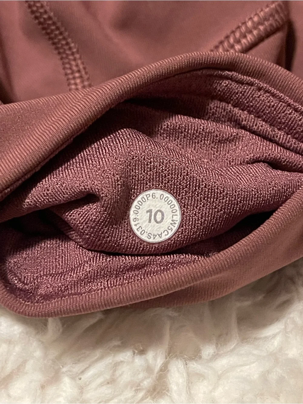 Lululemon Wunder Under High-Rise Tight Flocked 28